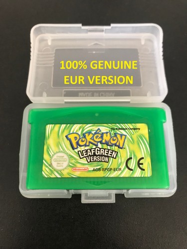 Pokemon leafgreen version eur - pokemon,