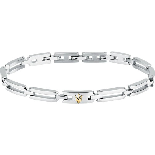 Bracelet silver gold iconic - gold,