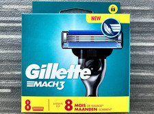 8 LAMES GILLETTE MACH 3 NEUVES