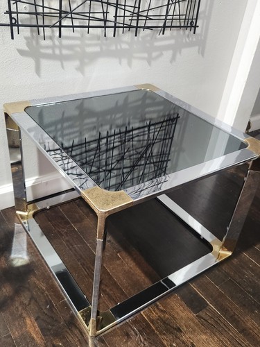 Vintage chrome brass maison - chrome,