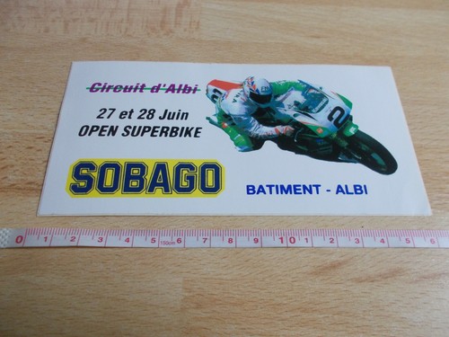 Autocollant moto circuit - moto,