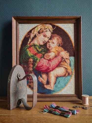 Canevas vintage vierge - vintage,