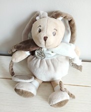 La grande récré doudou lapin marron hochet miroir