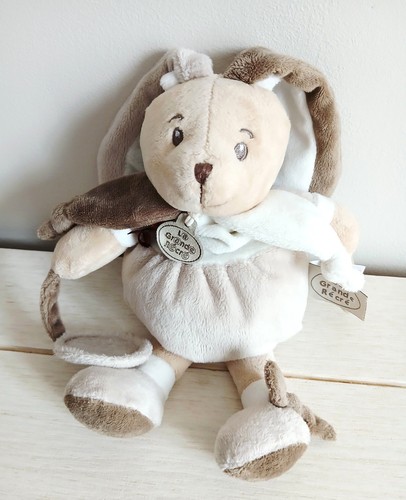 Grande récré doudou lapin - doudou,
