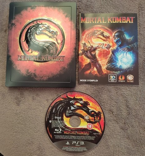 Mortal kombat steelbook ps3 - mortal,