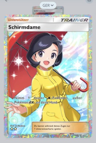 Pokemon tcg pocket schirmdame - tcg,