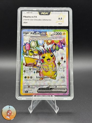 Carte pokemon gradée pca 5 - pokemon,
