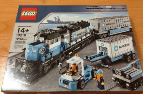 Lego 10219 maersk train neuf - train,