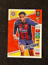 CARD PANINI ADRENALYN XL FOOT 2023/24 ENZO TCHATO MONTPELLIER # 199 NEW
