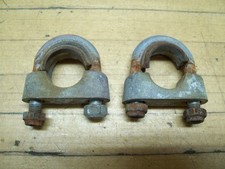 Vintage 1971 - 75 Rupp Minibike Mini Bike Handlebar Riser Mounts