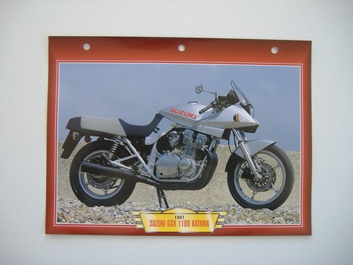 Fiche moto suzuki 1100 katana - moto,