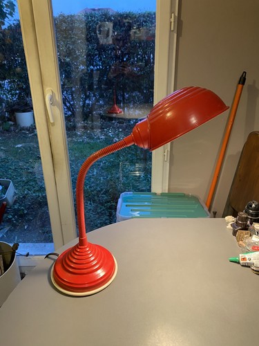 Lampe bureau design vintage