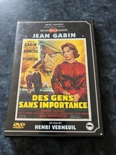 DES GENS SANS IMPORTANCE  - De Henri Verneuil avec Jean Gabin / DVD René Chateau