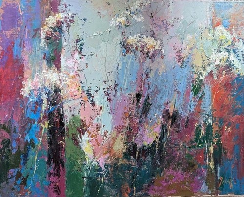 Tableau contemporain signé - tableau,