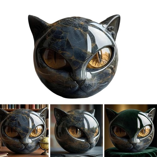 Figurine noire pour chat