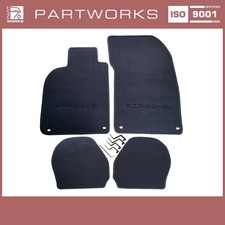 Floor mats original Porsche 964 993 carpets midnight blue