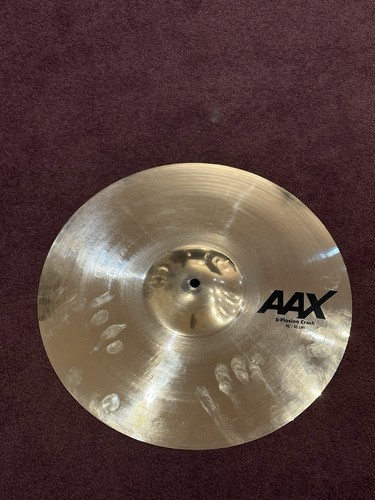 Sabian aax plosion crash - sabian,