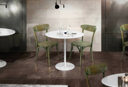 Tavolo bistro rond legno et - in,