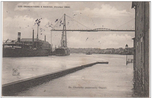 Cpa les inondations à - cpa,