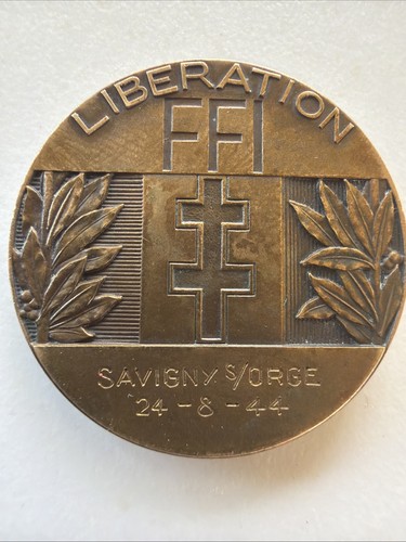 Ww2 rare médaille bronze - rare, ffi