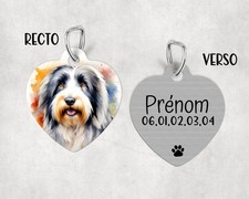 Médaille pour chien Bobtail