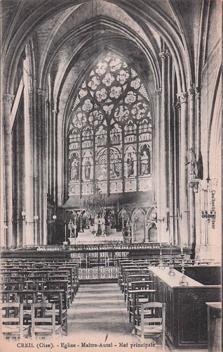Creil eglise maitre autel - 60,