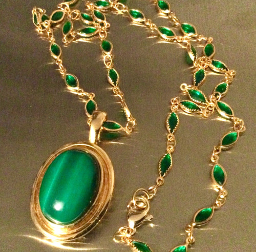 Collier grand pendentif - grand,