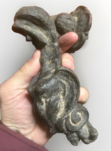 Heurtoir ancien fonte xixeme - fonte,