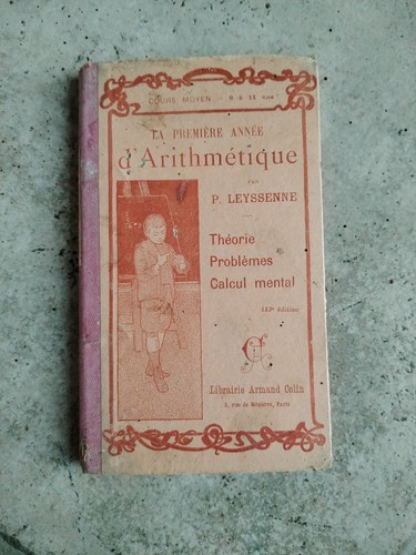 Manuel scolaire ancien - manuel, 1902