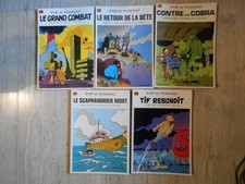 TIF ET TONDU - LOT DE 5 BD