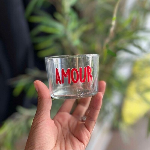 Verre verrine bodega amour - verre,