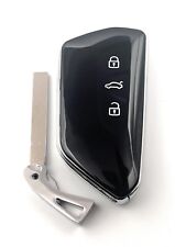 for VW Volkswagen Golf R MK8 Skoda Smart Keyless Entry Remote Key Fob Case Shell