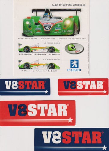 Stickers voitures course - stickers,