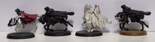 LOTR 4 x Nazgul Mounted Metal