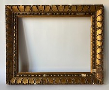 Cadre Photo Art Déco Art Nouveau Profilrahmen Falzmaße 34,5 X 26,8 CM Antique