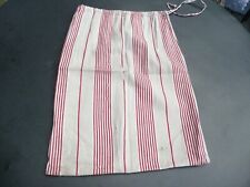 antique mestizo striped mattress canvas bag