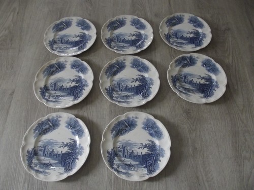 Ancien assiettes dessert - 8,