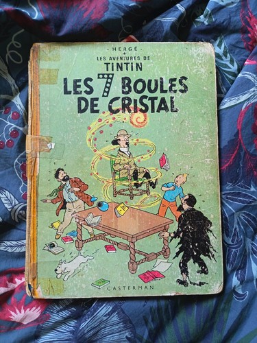 Tintin les sept boules de - tintin,