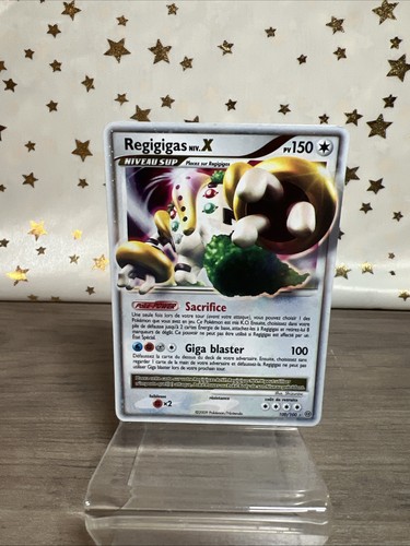Carte pokémon regigigas - regigigas, niv