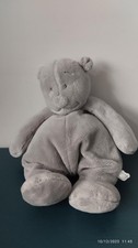 doudou ours gris clair
