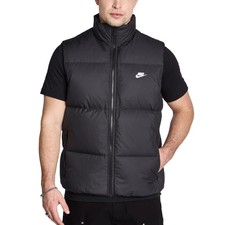 Gilet Nike Homme Léger Doudoune Originale Noire Remplie