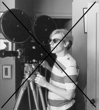 PHOTO DE ANDY WARHOL 1967