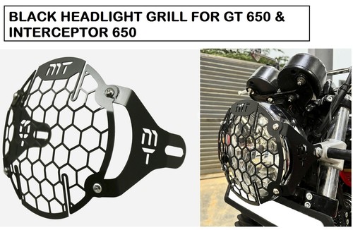 Grille phare noire adaptée - grille,