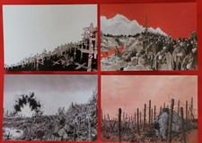 Lot de 7 cartes postales BD