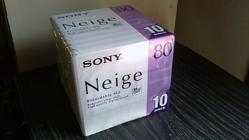 Minidisc sony neige - 10,