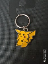 Pokemon Pikachu Antique Metal Keychain VGC 