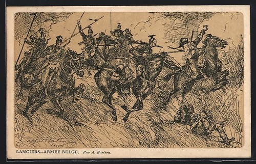 Lanciers armée belge - armée,