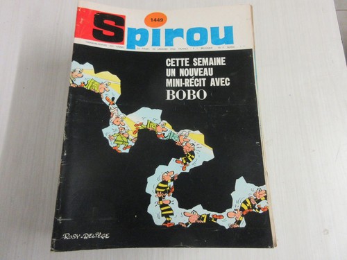 Spirou 1449 1966 moto - 20.01.1966,