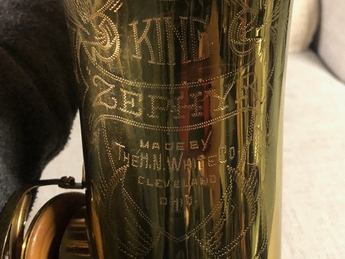 1952 king zephyr tenor - sax, --