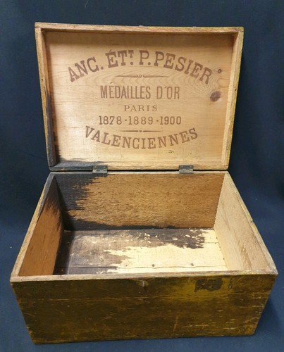 Ancienne caisse coffret bois - ancienne,
